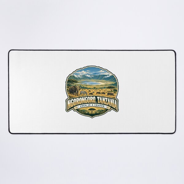 Item preview, Ngorongoro, Tanzania Eden In A Crater African Wildlife Safari Travel Vacation designed and sold by Star3NowForMe.