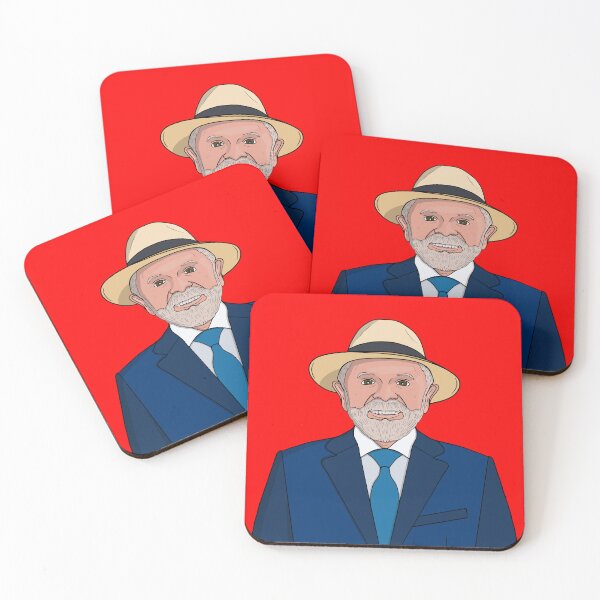 Item preview, President Lula da Silva Art - Brazilian Leader Portrait designed and sold by shopdiego.