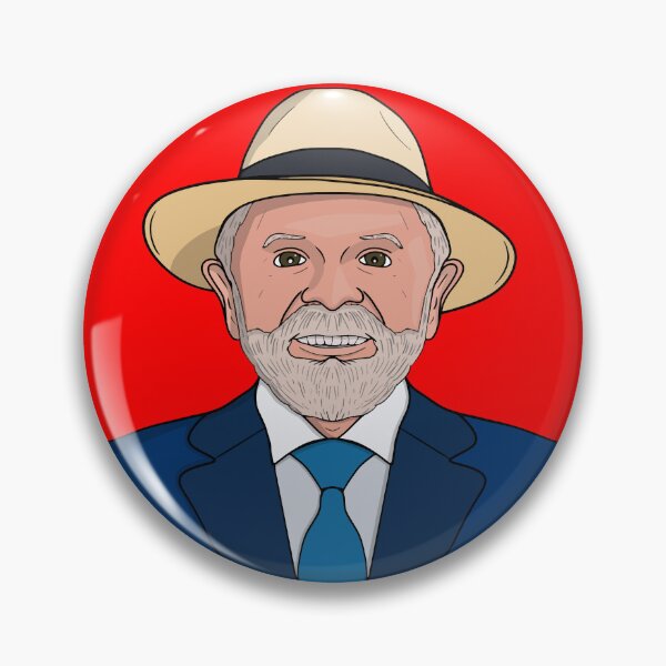 Item preview, President Lula da Silva Art - Brazilian Leader Portrait designed and sold by shopdiego.