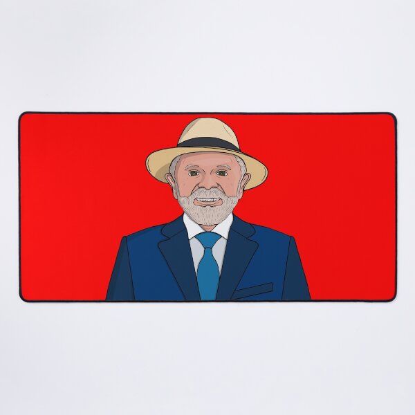 Item preview, President Lula da Silva Art - Brazilian Leader Portrait designed and sold by shopdiego.