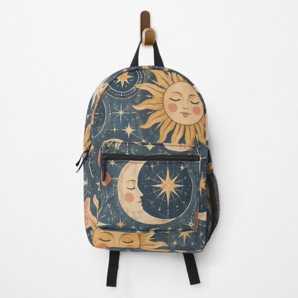 Item preview, Vintage Celestial Sun & Moon Pattern designed and sold by Glottopia.