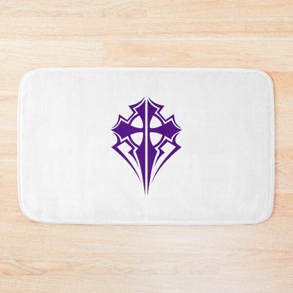 Item preview, Dark Purple Ornate Gothic Cross Design designed and sold by pattern-archive.