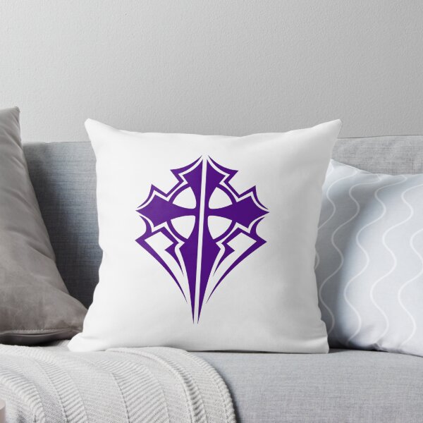 Item preview, Dark Purple Ornate Gothic Cross Design designed and sold by pattern-archive.