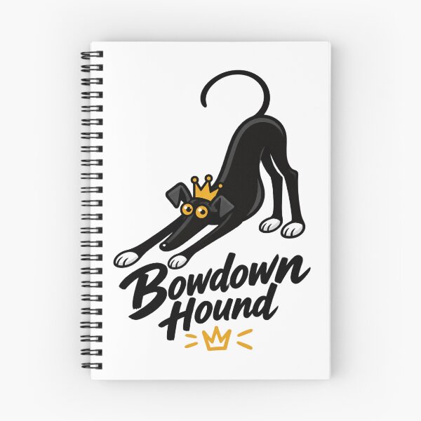 Item preview, Bowdown Hound Artistic Dog Illustration with Regal and Respectful Vibes designed and sold by SrTammutHatmakr.