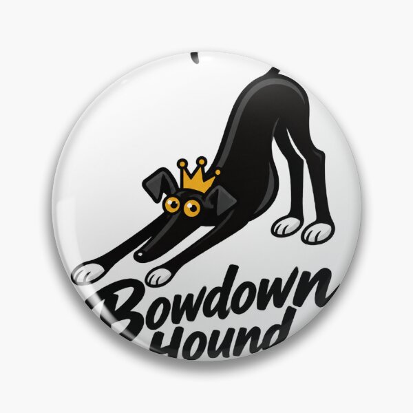Item preview, Bowdown Hound Artistic Dog Illustration with Regal and Respectful Vibes designed and sold by SrTammutHatmakr.