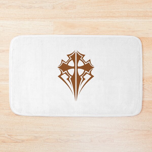 Item preview, Brown Ornate Gothic Cross Design designed and sold by pattern-archive.