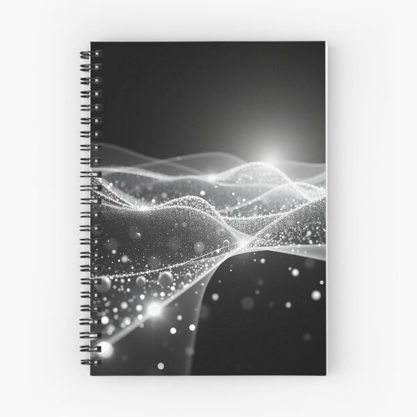 Item preview, Bright White Light Burst Wave Abstract Digital Art designed and sold by IntelliMindDesigns.