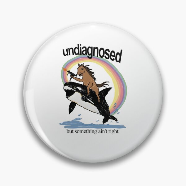 Item preview, Surreal Horse Riding Orca Rainbow Absurdist Weird Humor Graphic designed and sold by ChristiPeta.