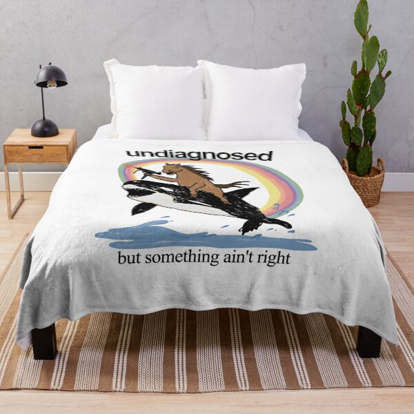 Item preview, Surreal Horse Riding Orca Rainbow Absurdist Weird Humor Graphic designed and sold by ChristiPeta.