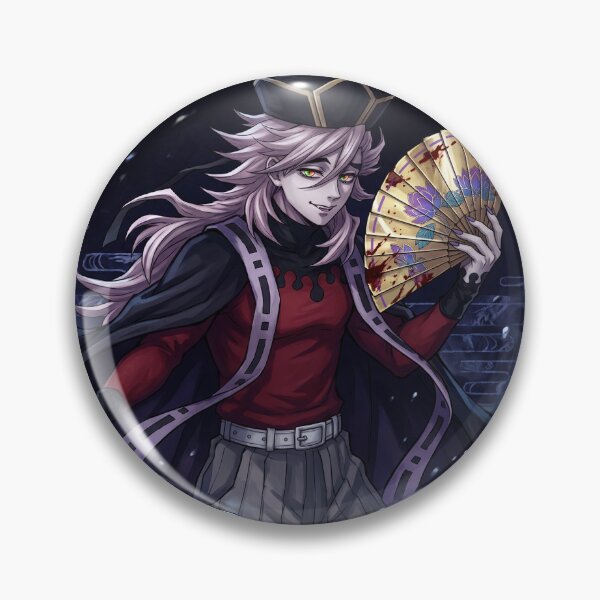 Item preview, Upper Moon Two // Anime Illustration - Ice Blood Moon Demon Anime Art designed and sold by Astraphyllia.