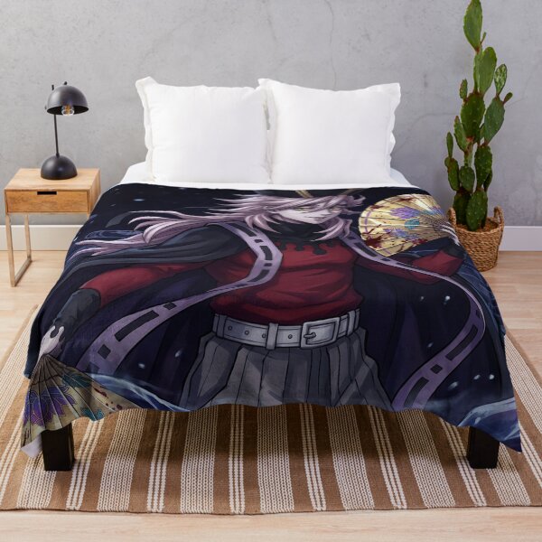 Item preview, Upper Moon Two // Anime Illustration - Ice Blood Moon Demon Anime Art designed and sold by Astraphyllia.