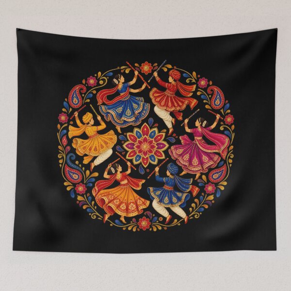 Item preview, Garba Dandiya dance in a circle designed and sold by lAnJefurtifeu.