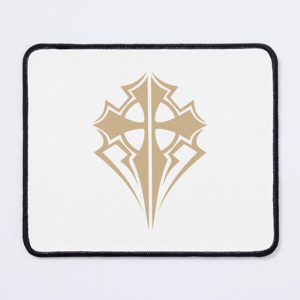 Item preview, Tan Ornate Gothic Cross Design designed and sold by pattern-archive.