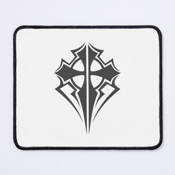 Item preview, Dark Gray Ornate Gothic Cross Design designed and sold by pattern-archive.