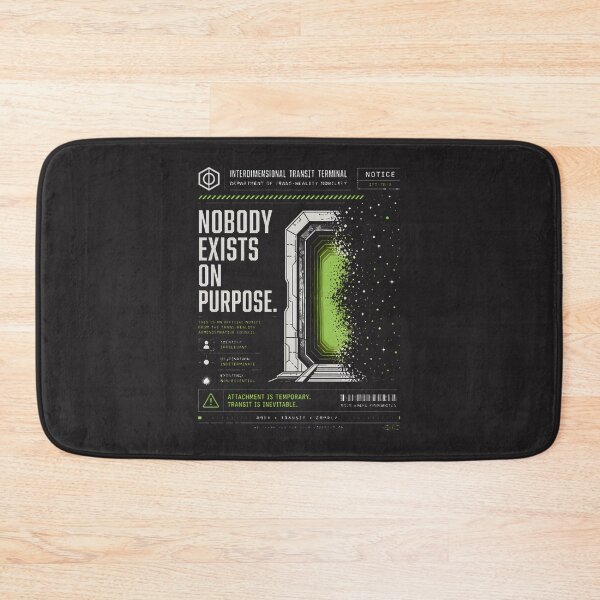 Item preview, Dimensional Transit Notice Sci-Fi Portal Design for Futuristic Travel Lovers designed and sold by ColourofAcedia.