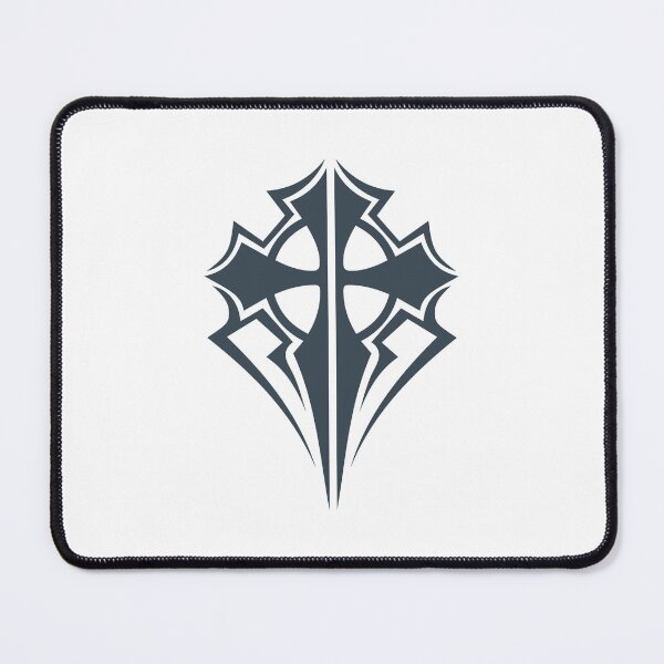 Item preview, Charcoal Ornate Gothic Cross Design designed and sold by pattern-archive.