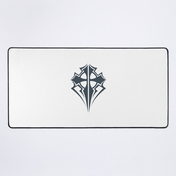 Item preview, Charcoal Ornate Gothic Cross Design designed and sold by pattern-archive.