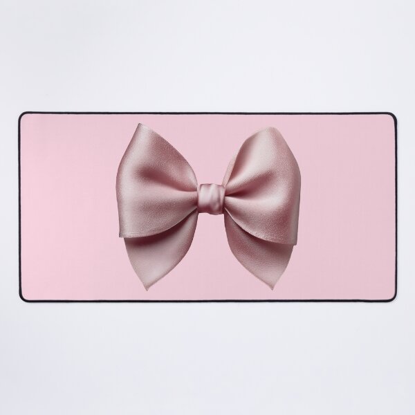 Item preview, Elegant Pink Satin Bow Coquette Aesthetic designed and sold by colorful-white.