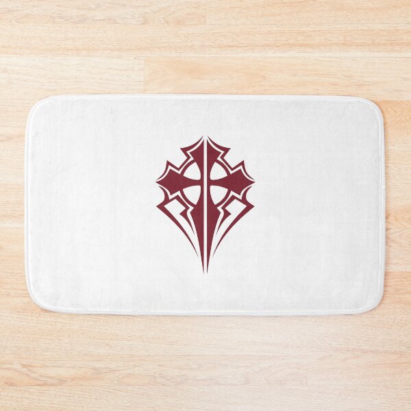 Item preview, Burgundy Ornate Gothic Cross Design designed and sold by pattern-archive.