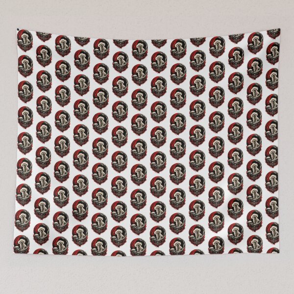 Item preview, The Silence of the Lambs Inspired Dog Design Cute and Precious Artwork designed and sold by ArthurBlake.