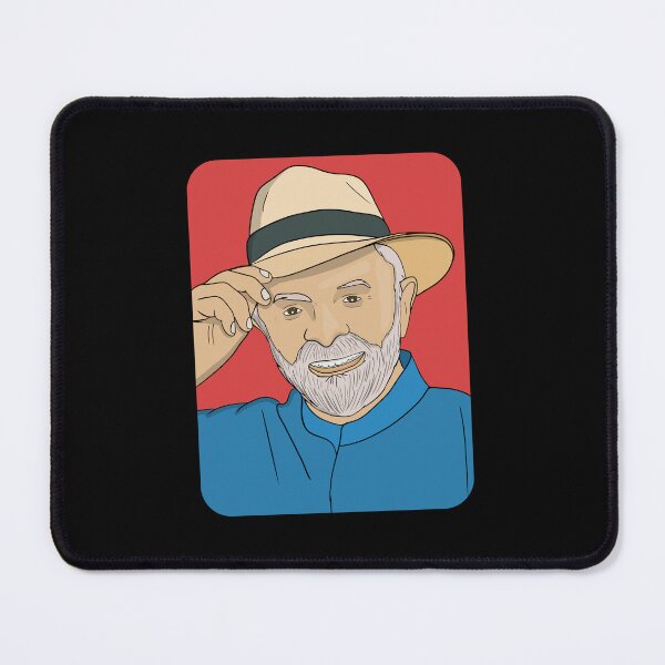 Item preview, Lula da Silva Pop Art Portrait - Brazilian President Red Background designed and sold by shopdiego.