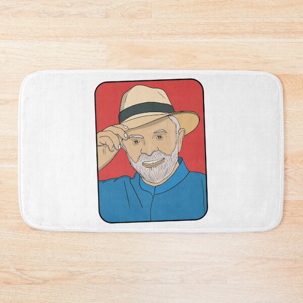Item preview, Lula da Silva Pop Art Portrait - Brazilian President Red Background designed and sold by shopdiego.