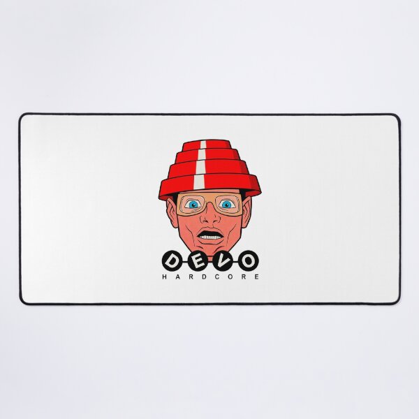 Item preview, Devo Head Hardcore Inspired Retro Music Design designed and sold by KRBHylian.