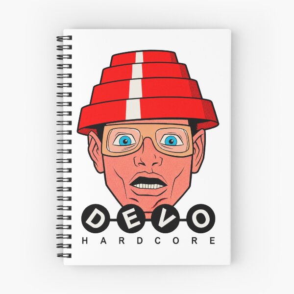 Item preview, Devo Head Hardcore Inspired Retro Music Design designed and sold by KRBHylian.