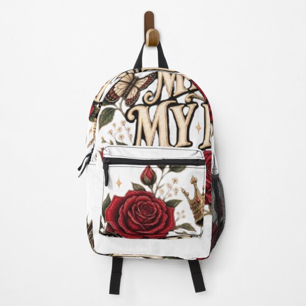 Item preview, My Life My Rules Gothic Floral Crown Rose Statement designed and sold by TibbuTees.
