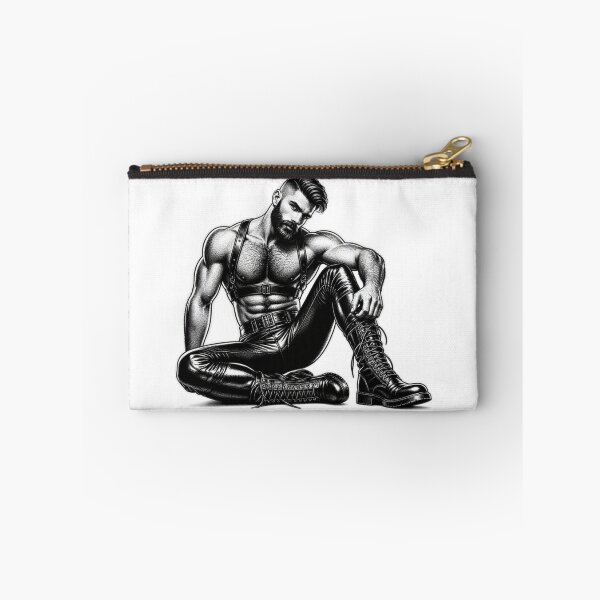 Artikelvorschau, Gay Leather Berlin Leder Bar Harnessed German Pride Graphic Design entworfen und verkauft von ItsAKinkThing.