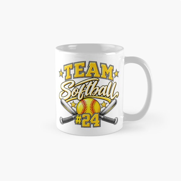 Item preview, Team Softball #24 – Bold Varsity Softball Sports Design designed and sold by scanusha1979.