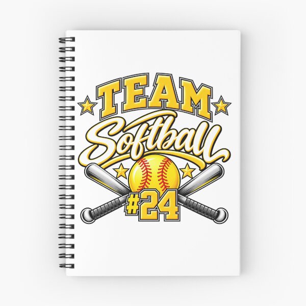 Item preview, Team Softball #24 – Bold Varsity Softball Sports Design designed and sold by scanusha1979.