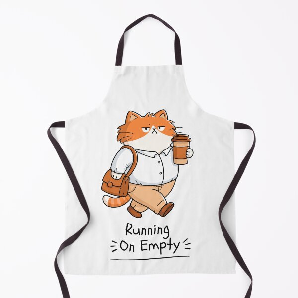 Item preview, Running On Empty Tired Cat Design designed and sold by FlareCraftStudio.