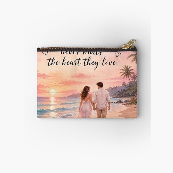 Item preview, True Love Beach Couple Watercolor Quote designed and sold by joyorashop.