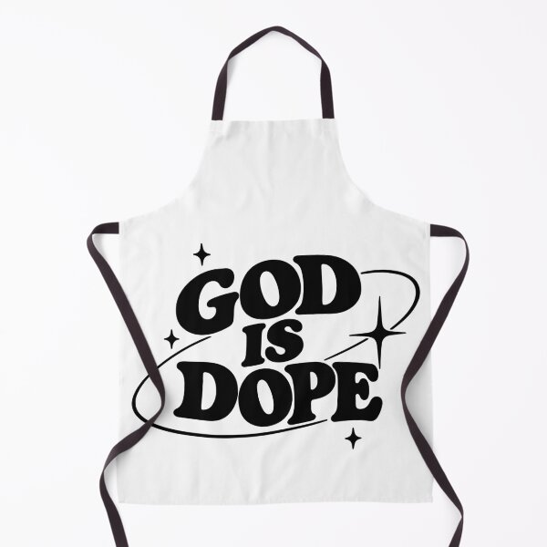 Item preview, God Is Dope Retro Christian Typography designed and sold by pixiedustpaint.
