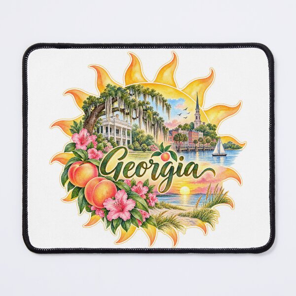 Item preview, Peach State Sun designed and sold by Whimspired By Paxx.
