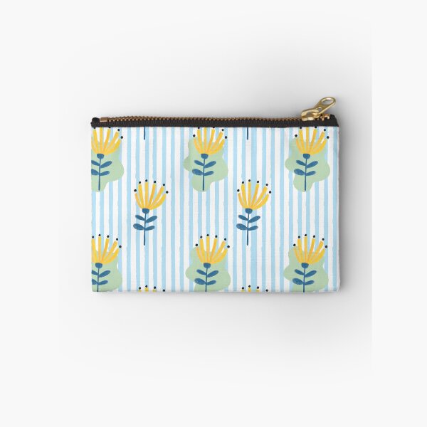 Item preview, Modern Abstract Flower with Stripe Seamless Pattern designed and sold by shazdesign24.