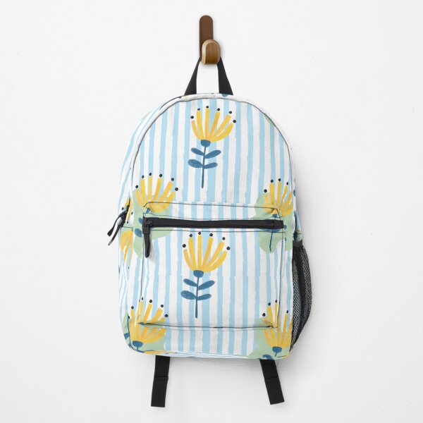 Item preview, Modern Abstract Flower with Stripe Seamless Pattern designed and sold by shazdesign24.