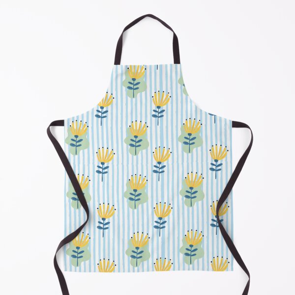 Item preview, Modern Abstract Flower with Stripe Seamless Pattern designed and sold by shazdesign24.