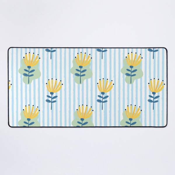 Item preview, Modern Abstract Flower with Stripe Seamless Pattern designed and sold by shazdesign24.