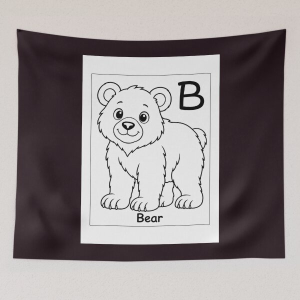 Item preview, Bear Letter  B Design designed and sold by ZedColors.