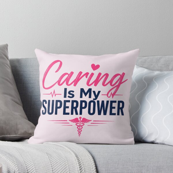 Item preview, Caring Is My Superpower designed and sold by Rosie's Wildflower Boutique.