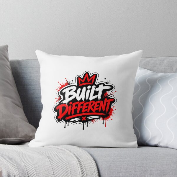 Item preview, Built Different Graffiti Crown Streetwear Sticker designed and sold by StickersYash.