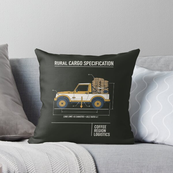 Item preview, Coffee Region Logistics Rural Cargo Truck Schematic designed and sold by SplashTastic.