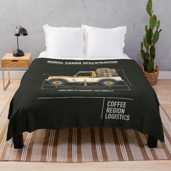 Item preview, Coffee Region Logistics Rural Cargo Truck Schematic designed and sold by SplashTastic.