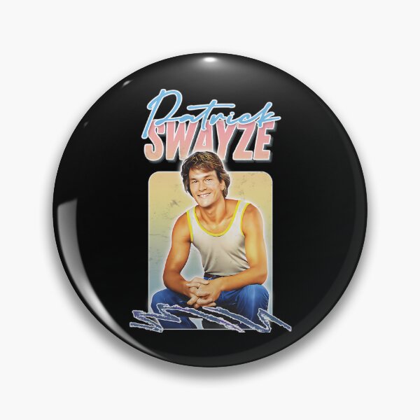 Item preview, Patrick Swayze 80s Retro Vintage Aesthetic Movie Star designed and sold by RofianYasiz.