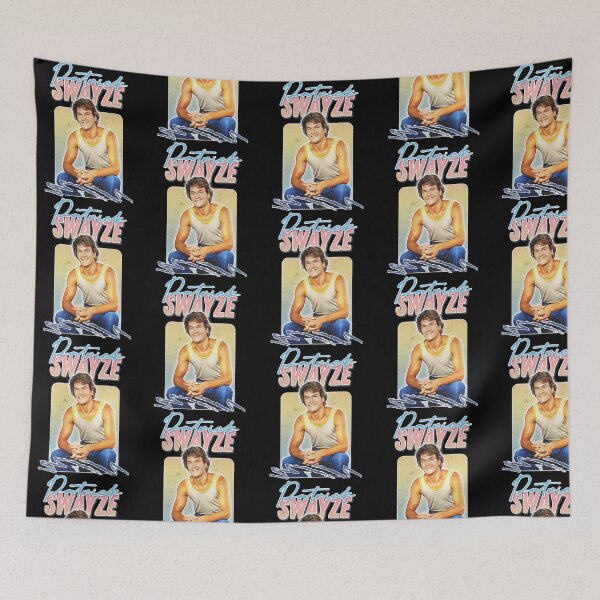 Item preview, Patrick Swayze 80s Retro Vintage Aesthetic Movie Star designed and sold by RofianYasiz.