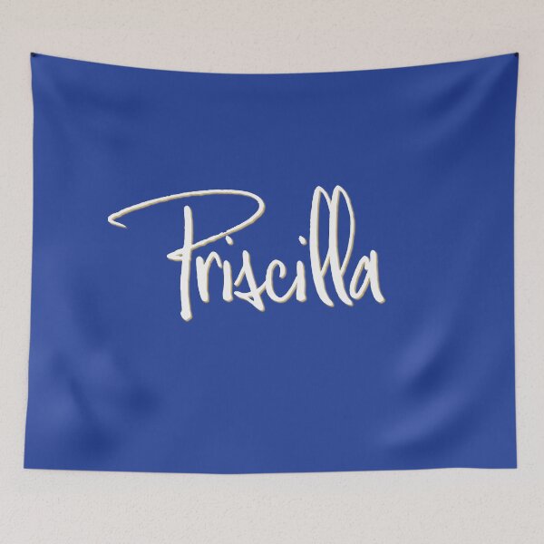 Item preview, PRISCILLA personalized type design designed and sold by CharlottePlaceArt.