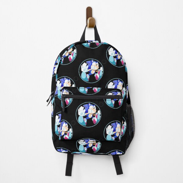 Item preview, Colorful Sonic Bubble Art with Vibrant Blue and White Patterns designed and sold by Prokop.
