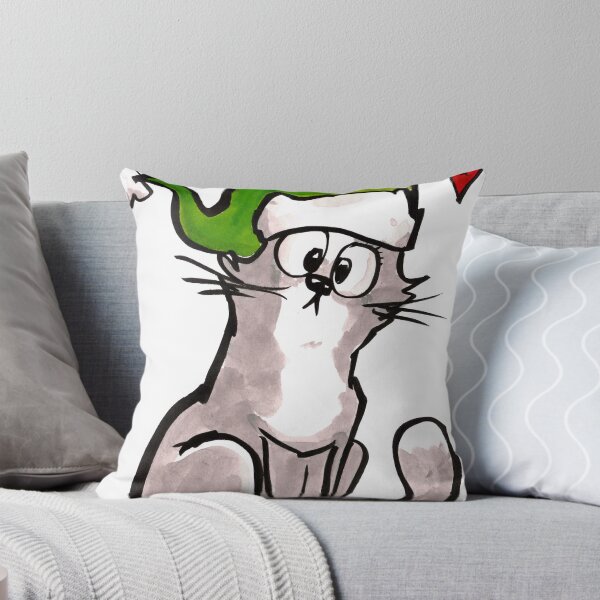 Item preview, Elf Hat Cat designed and sold by Grasdal.